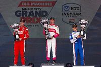 IndyCar Nashville: Kirkwood gana, O'Ward top 10 y abandono de Canapino