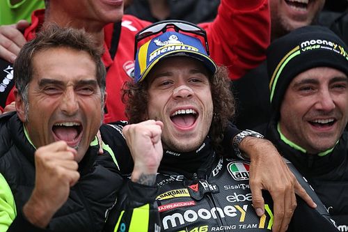 "Mi plan A es quedarme en el Mooney VR46", dice Bezzecchi