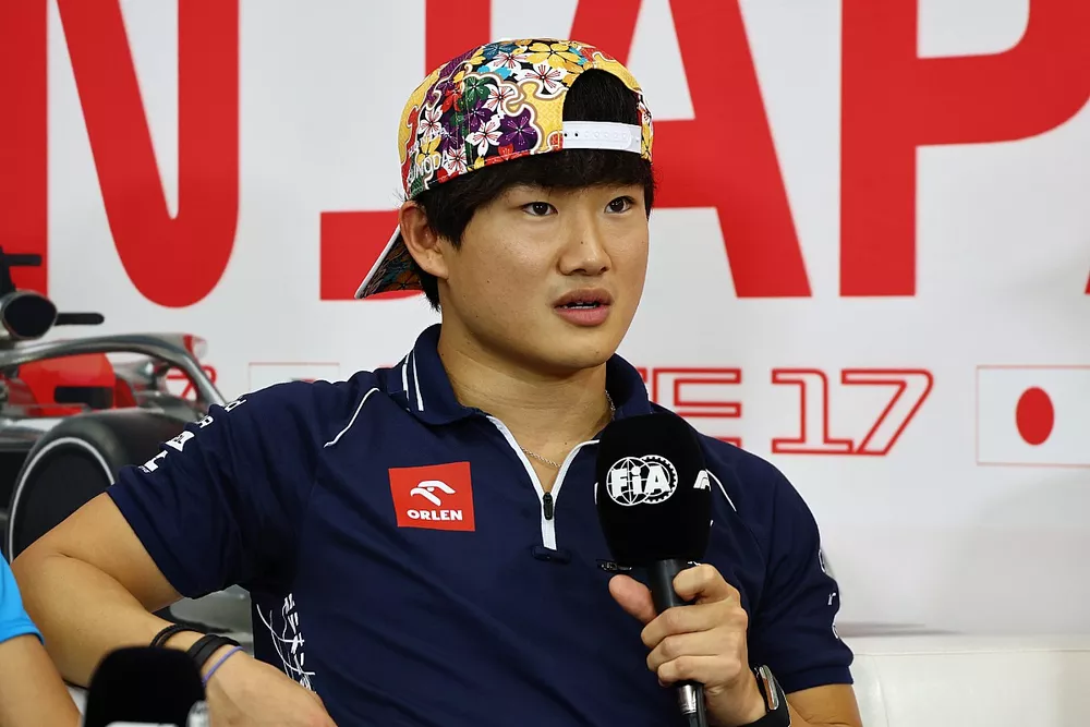 Yuki Tsunoda, Scuderia AlphaTaur,  attending the FIA press conference