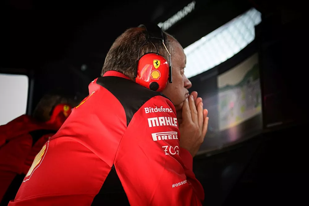Frederic Vasseur, Team Principal e Direttore Generale, Scuderia Ferrari