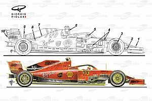 Veja em detalhes os 10 pontos chaves do novo carro da Ferrari