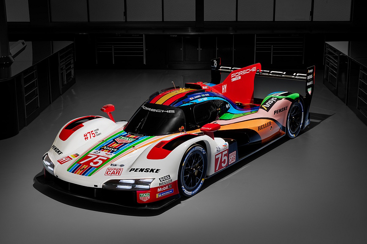 Porsche presenta una decoración especial para las 24 Horas de Le Mans