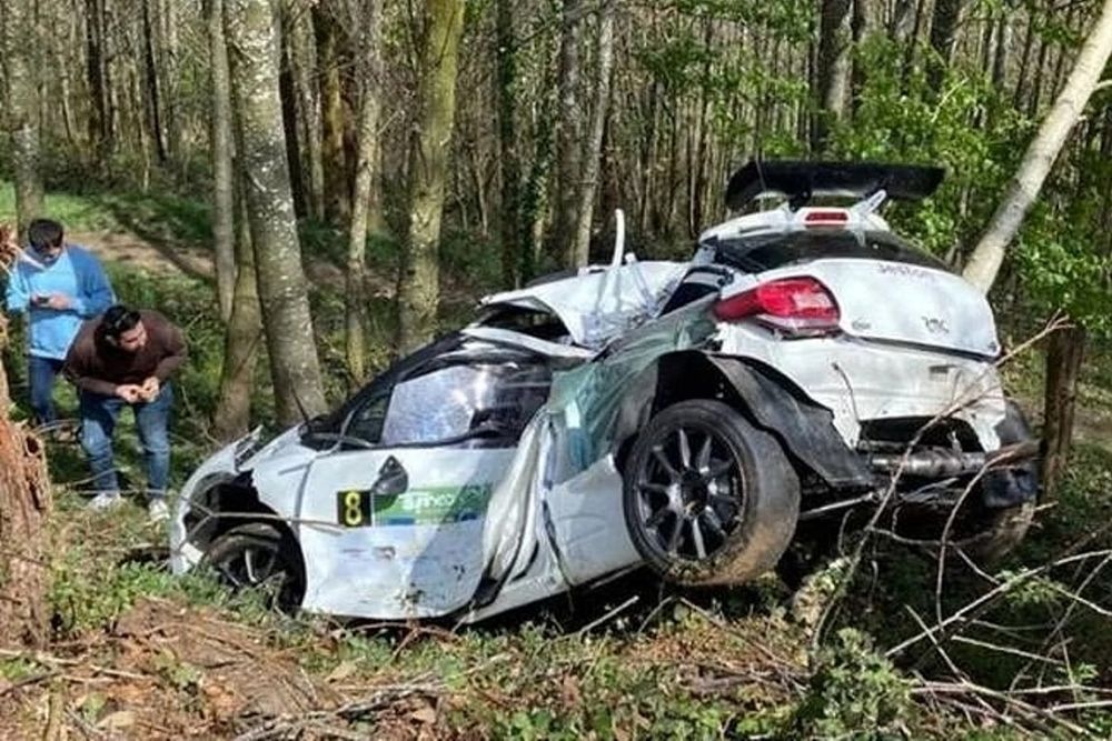 Choque Julio C&eacute;sar Castrillo y Francisco Javier &Aacute;lvarez, Citro&euml;n DS3 N5