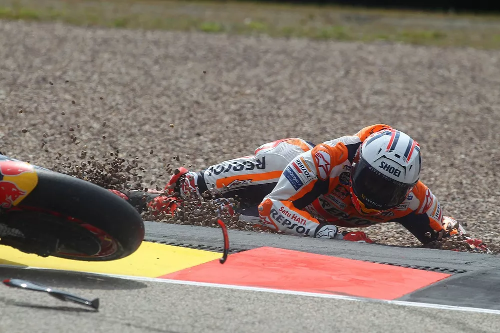 Chute de Marc Marquez, Repsol Honda Team