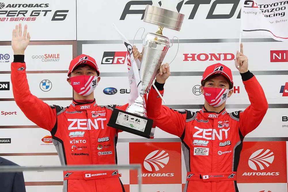 Yuji Tachikawa, Hiroaki Ishiura, #38 ZENT CERUMO GR Supra
