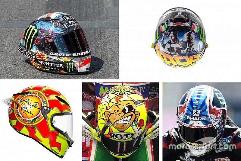 GALERI: Helm spesial MotoGP 2018