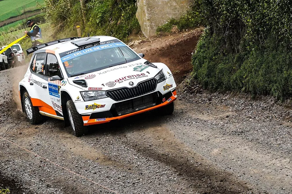 Javier Pardo, Adrian Perez, Skoda Fabia Rally2 evo