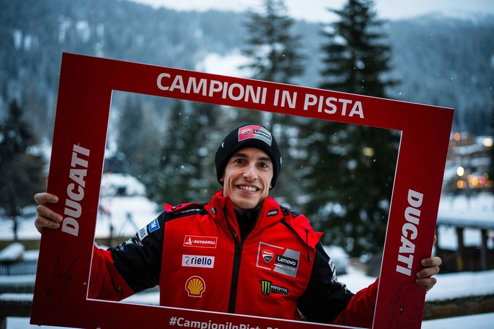 Campioni In Pista with Marc Marquez and Francesco Bagnaia, Ducati Team