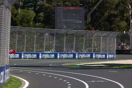 La extra&ntilde;a primera bandera roja de la temporada 2025 de F1