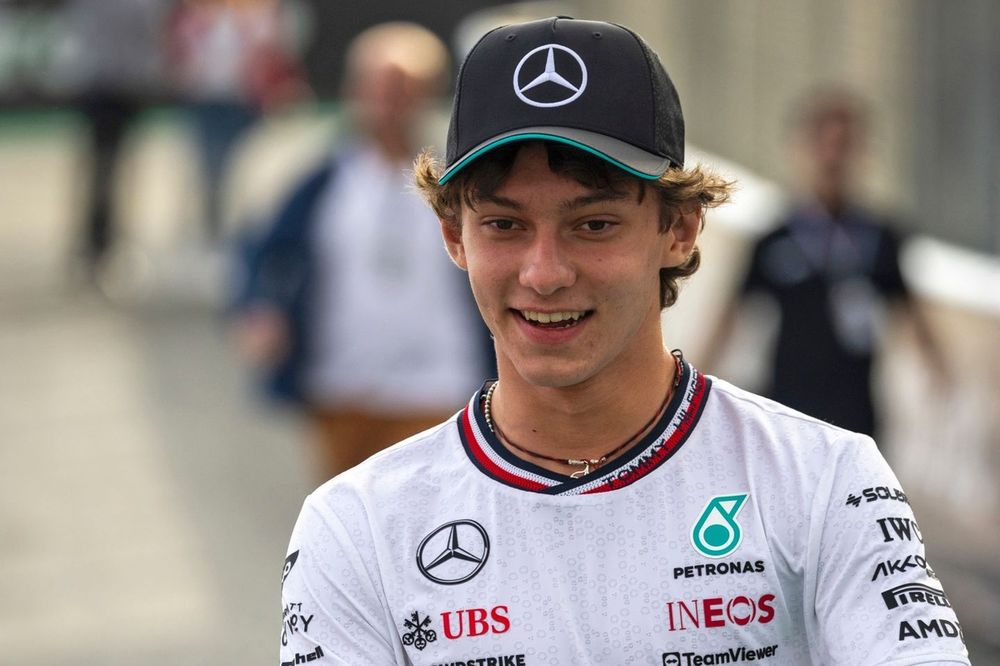 Andrea Kimi Antonelli, reservecoureur, Mercedes-AMG F1-team