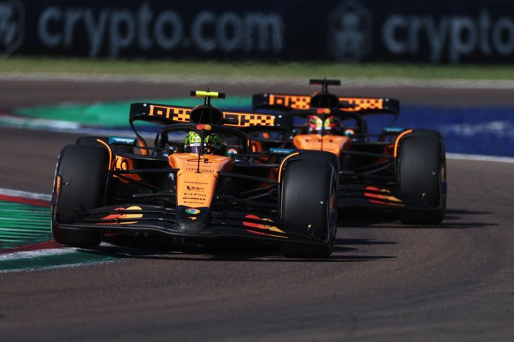 Lando Norris, McLaren, Oscar Piastri