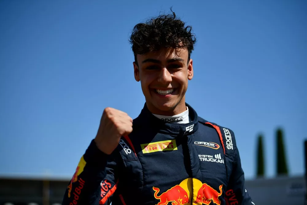 Pole sitter Arvid Lindblad, Campos Racing