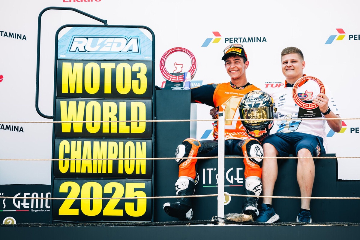 Moto3 | Rueda chiude i giochi: è campione del mondo con 4 gare d'anticipo