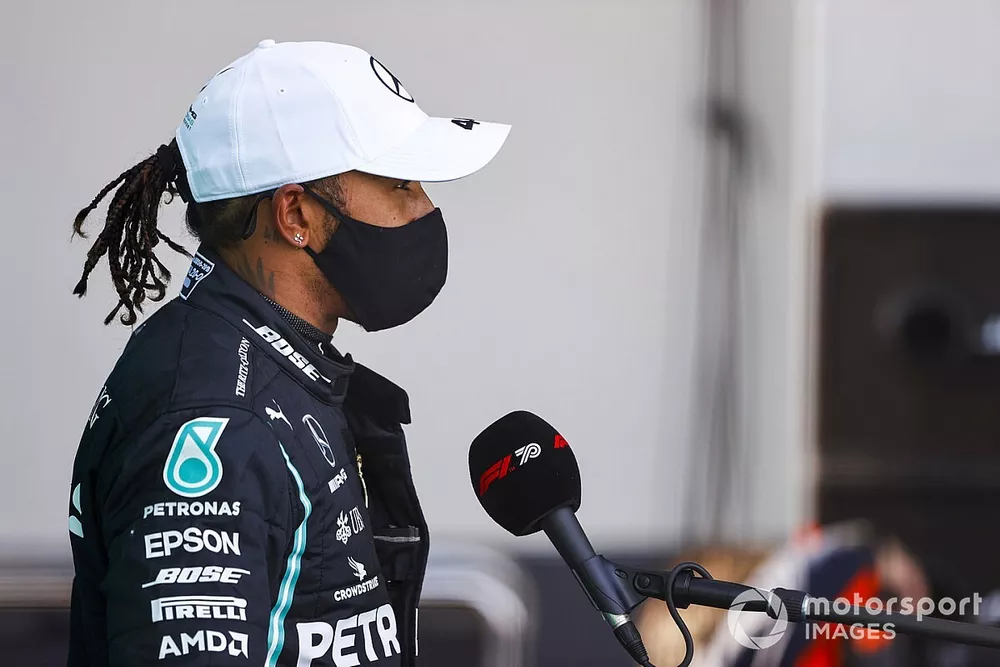 Second place Lewis Hamilton, Mercedes F1