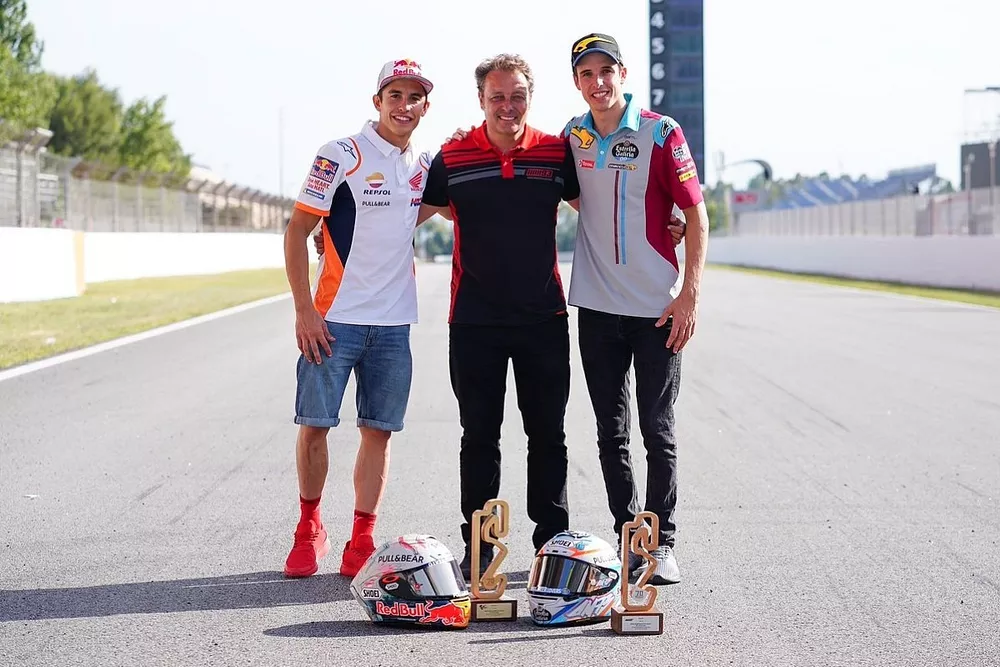 Emilio Alzamora, Marc Márquez, Alex Márquez