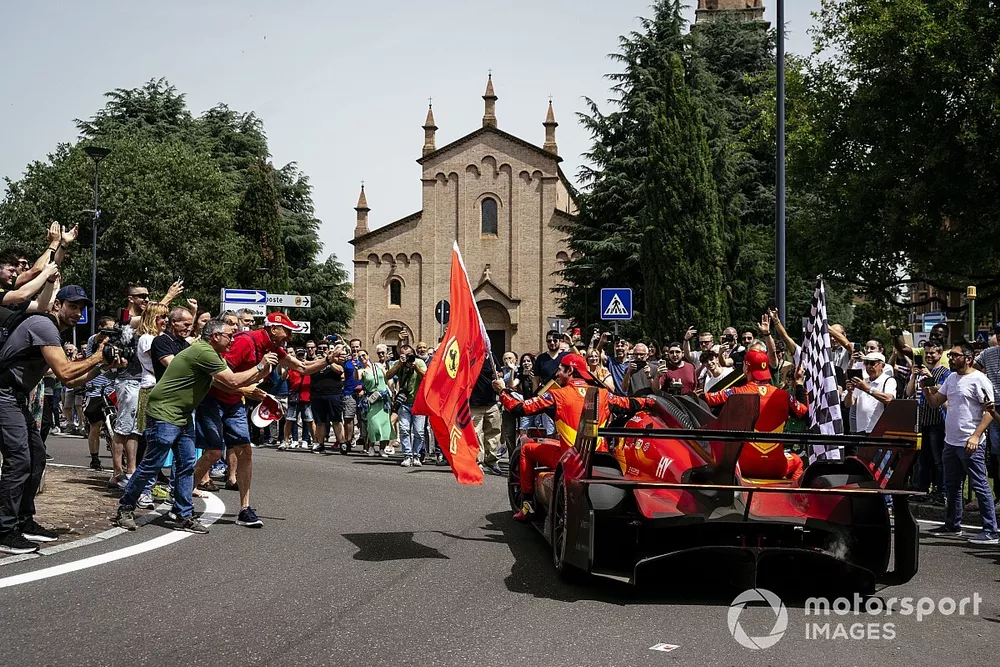 Ferrari 499P Maranello Parade