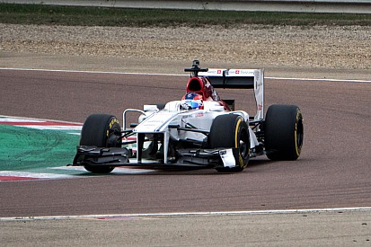 Fotogallery: il test di Tatiana Calderón con la Sauber a Fiorano