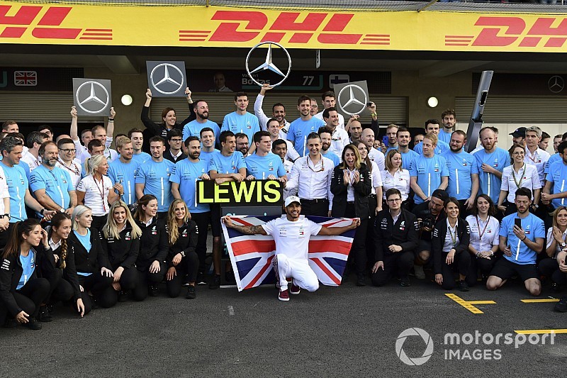 Lewis Hamilton ist Formel-1-Weltmeister 2018 für Mercedes