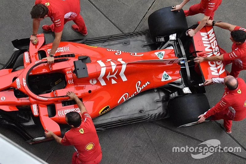 Ferrari SF71H detail