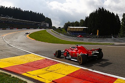 Belçika GP: Birinci antrenman seansında lider Vettel