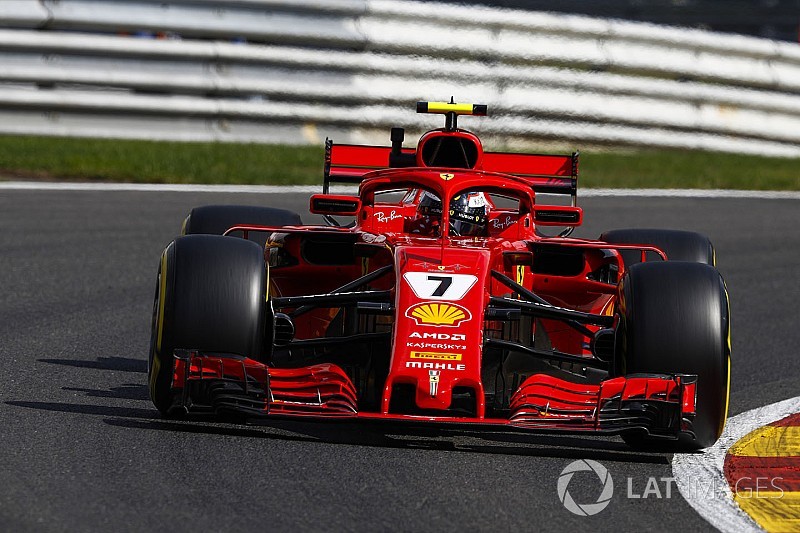 Belçika GP 2. antrenman: Raikkonen, Hamilton'ın önünde lider!