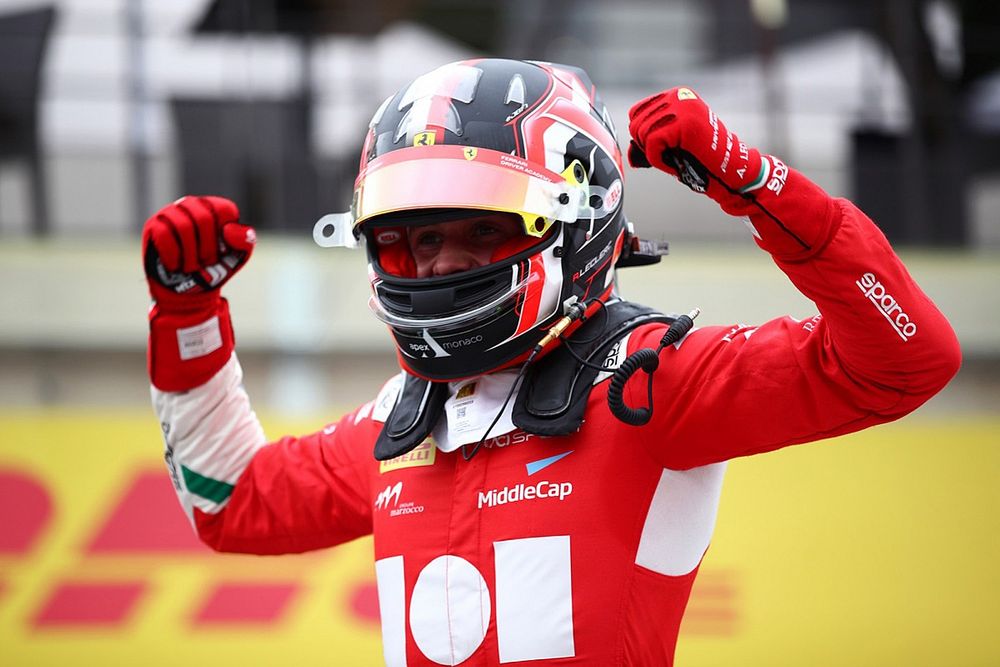 Race winner Arthur Leclerc,  Prema Racing