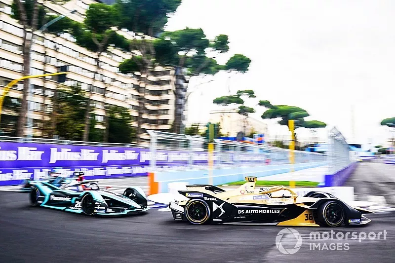 Andre Lotterer, DS TECHEETAH, DS E-Tense FE19, Mitch Evans, Panasonic Jaguar Racing, Jaguar I-Type 3 