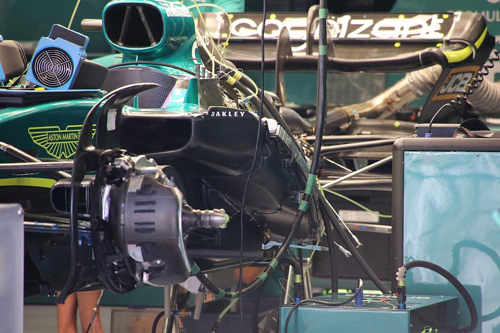 Aston Martin AMR22, dettaglio tecnico