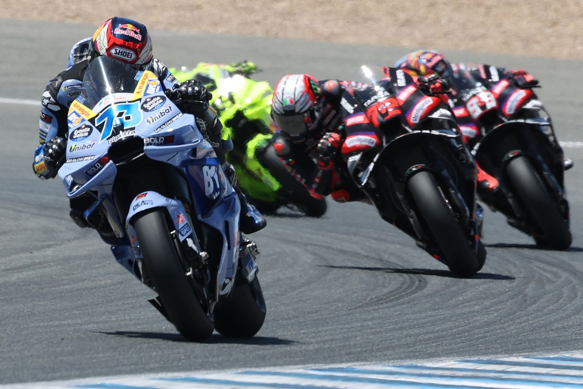 MotoGP Spanish GP: Alex Marquez ends Aprilia’s winning streak, Marc Marquez crashes