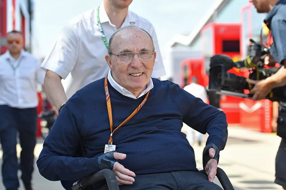 Frank Williams, propri&eacute;taire de Williams