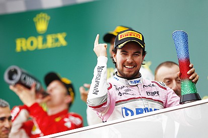 Los podios de Sergio Pérez con Force India