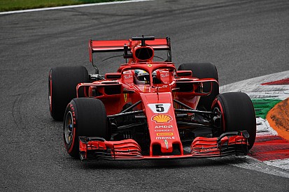 Monza, Libere 3: Vettel in fuga con la Ferrari, Hamilton a un soffio con la Mercedes
