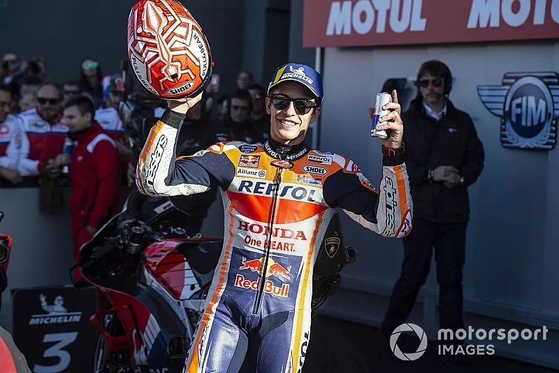 Second place Marc Marquez, Repsol Honda Team