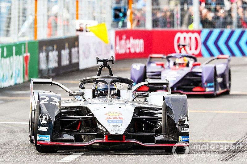 S&eacute;bastien Buemi, Nissan e.dams, Nissan IMO1, Robin Frijns, Envision Virgin Racing, Audi e-tron FE05 