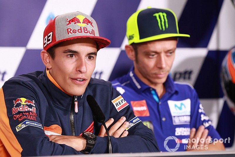 Marc Marquez, Repsol Honda Team, Valentino Rossi, Yamaha Factory Racing