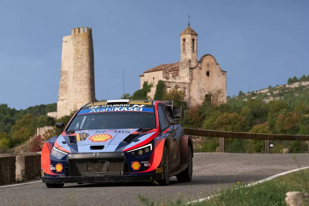 Ott Tanak, Martin Jarveoja, Hyundai World Rally Team Hyundai i20 N Rally1