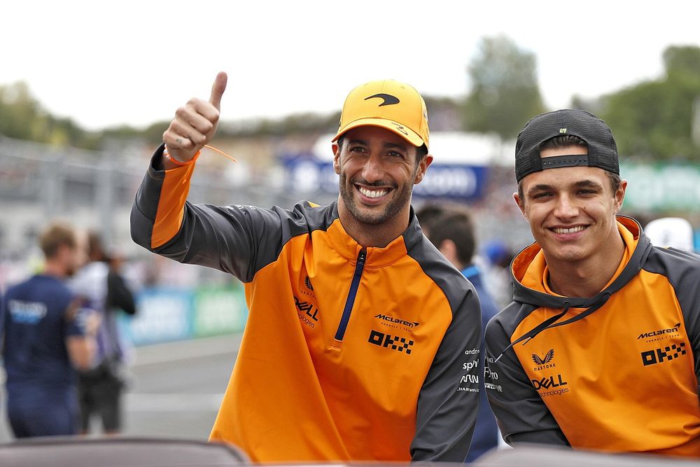 Daniel Ricciardo, McLaren y Lando Norris, McLaren 
