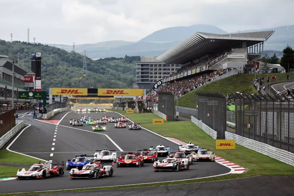Le d&eacute;part des 6H de Fuji