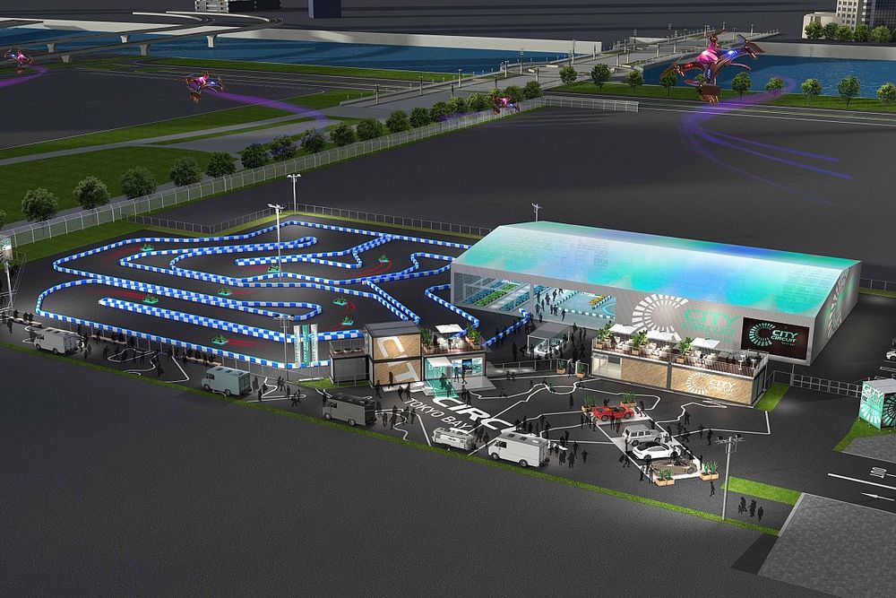 トムス、東京・青海にEVサーキットコースを2023年10月開業へ