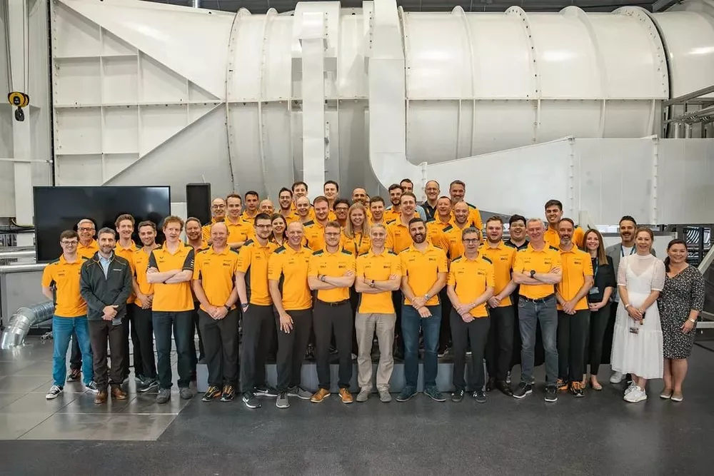Nuevo t&uacute;nel de viento de McLaren Racing