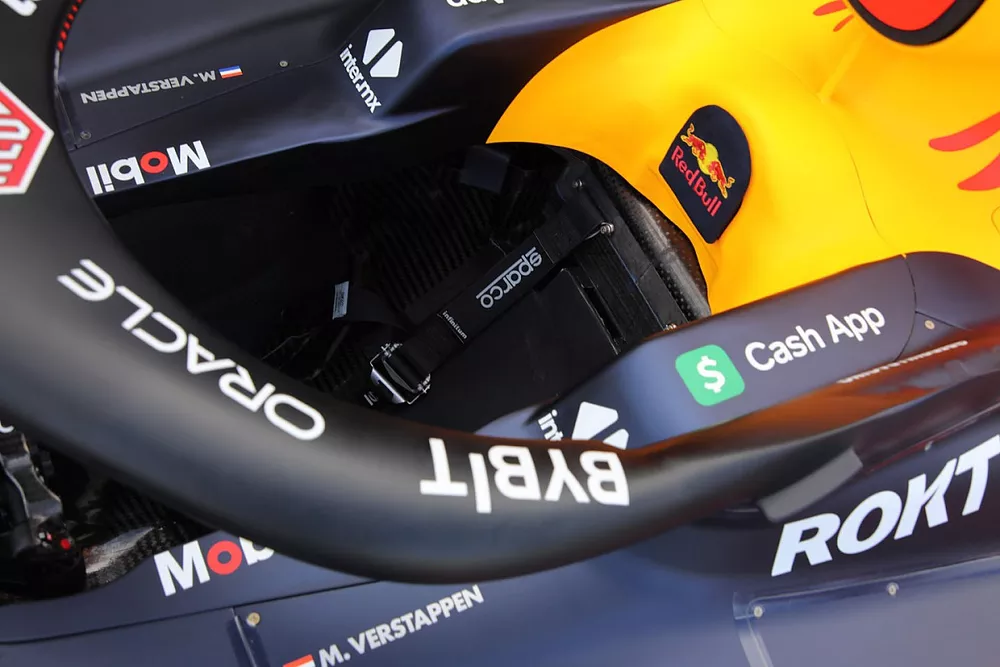 Le cinture della Red Bull Racing RB19
