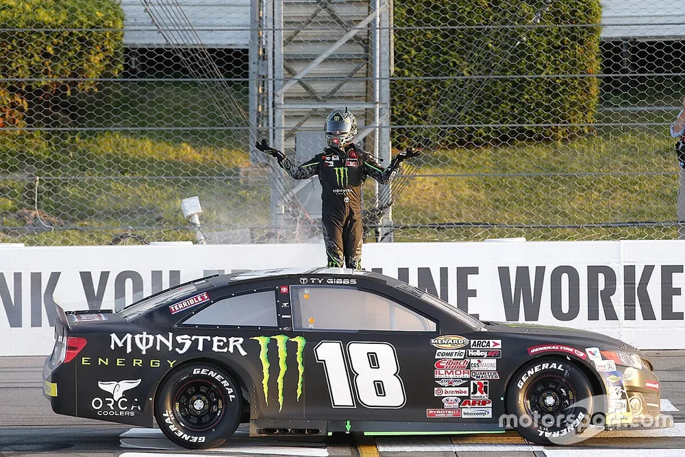 Winner Ty Gibbs