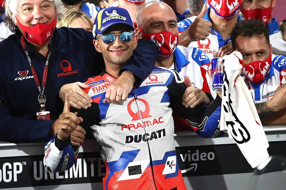 Polesitter Jorge Martin, Pramac Racing