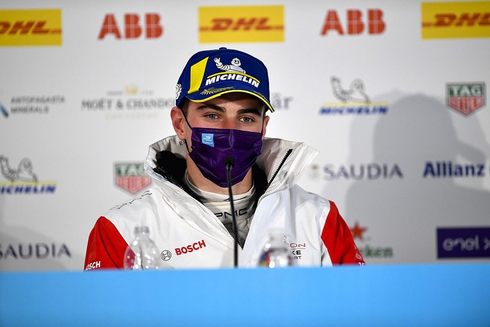 Nico Muller, Dragon Penske Autosport, 2nd position, in the Press Conference