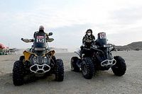 Ojciec z c&oacute;rką na Dakarze