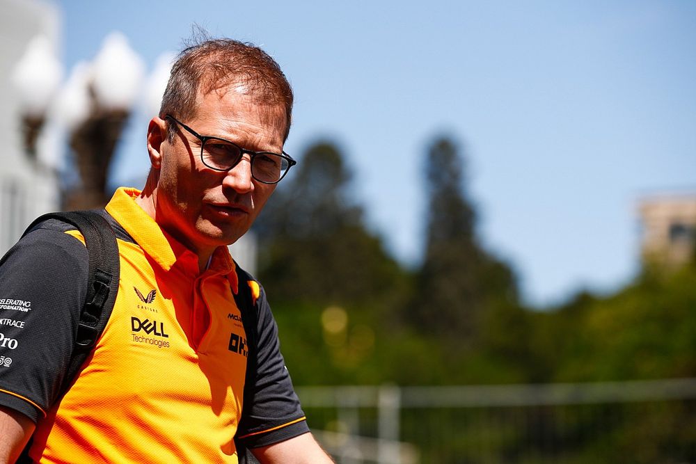 Andreas Seidl, director de McLaren