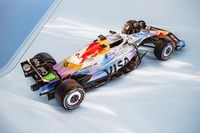 Fotos: Racing Bulls presenta una decoraci&oacute;n hologr&aacute;fica de F1 para Las Vegas