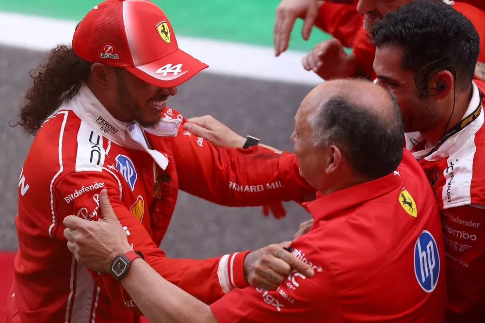 Frederic Vasseur, Ferrari, Lewis Hamilton, Ferrari