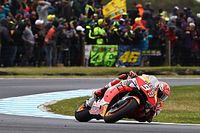 Marquez wygrywa, wypadek Vinalesa