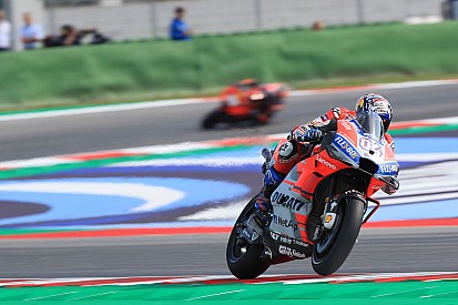 Misano, Libere 2: Dovizioso propizia la doppietta Ducati, risalgono Marquez e Rossi